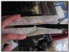 Dinghy Restoration - Straightening the tiller extension