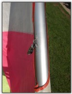 Photo 8, The gap in the mast sleeve